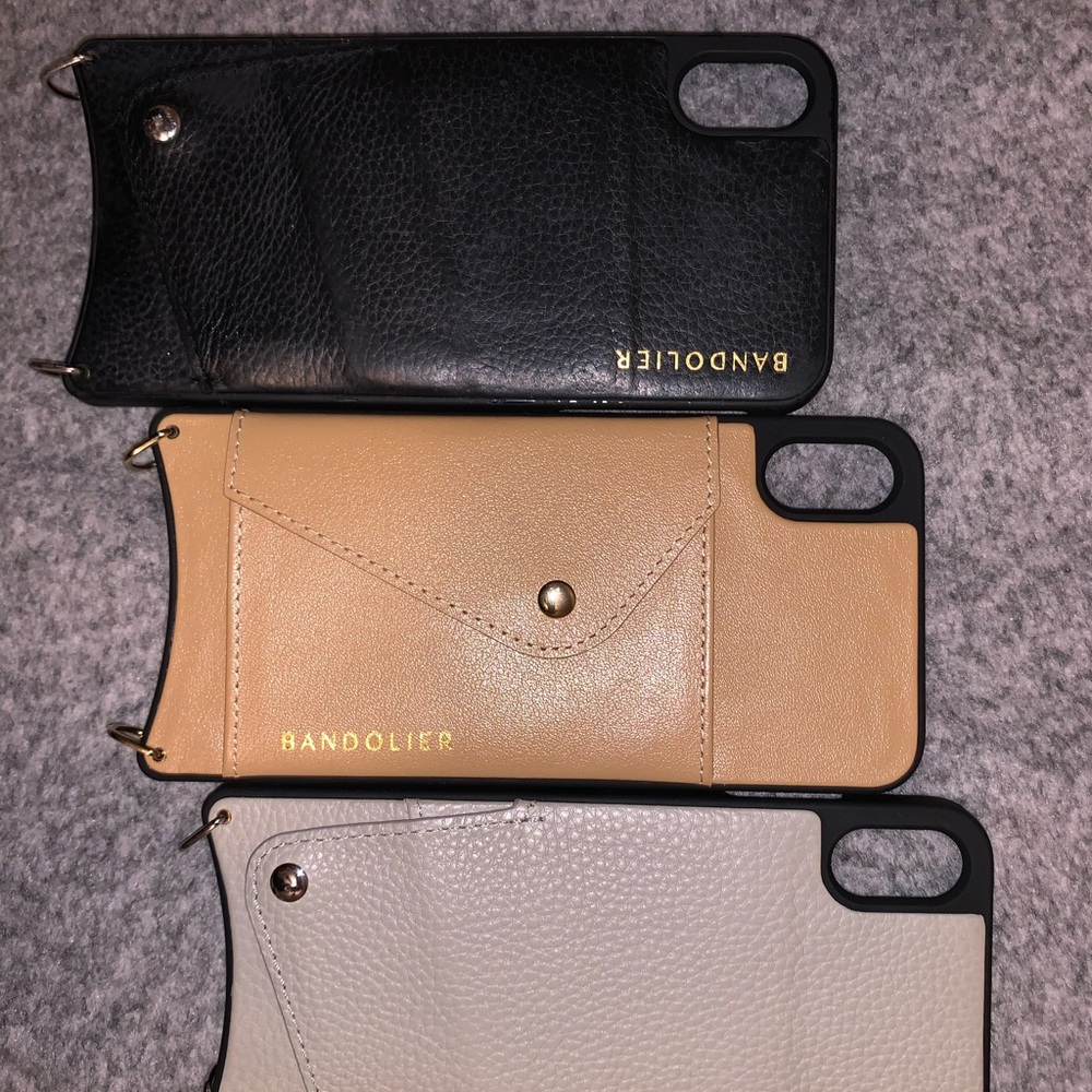 iPhone XS Max Bandolier Phone Cases - 3 pack